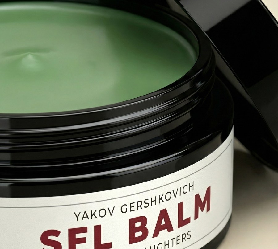 SFL Balm, the open jar